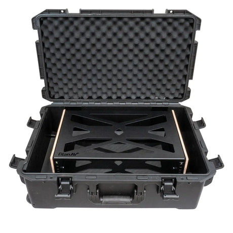 3RU Fly Rack & Wheeled Hard Case