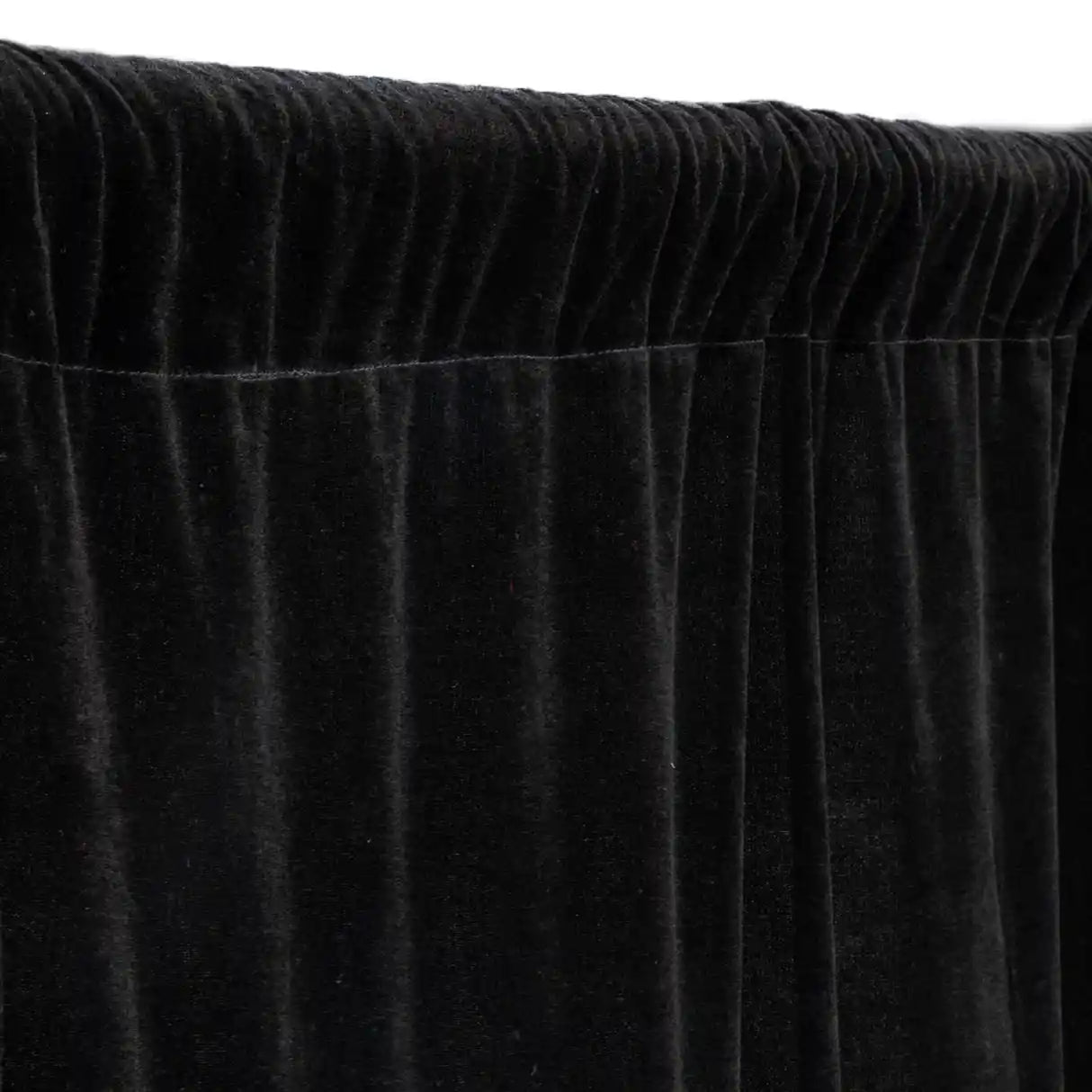 Backdrop Curtain – 3.15m x 6m Black Velvet