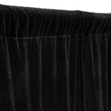 Backdrop Curtain – 3.15m x 6m Black Velvet