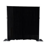 3m x 3m Pipe and Drape Stand with Black Velvet Drapes