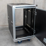 Titan AV 19" 16RU Slam Rack Road Case on Castors, Pro Series