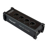 RJ45 EtherCON to Quad 3-Pin XLR-M SLIM Stage Box