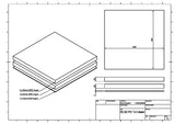 Titan AV EPE Foam Insert for RC-SC-PD7 Drawer Road Case