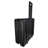 4U Rolling Rack Case with Plastic Hard Shell