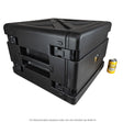 8U Rack Case with Plastic Hard Shell