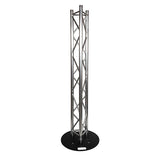 Titan AV Tri Truss Lighting Stand 2.5 Meter Trussing & Steel 600mm Circle Base