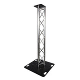 Titan AV Tri Truss Lighting Stand 2m Trussing, 800mm Base & Top Plate