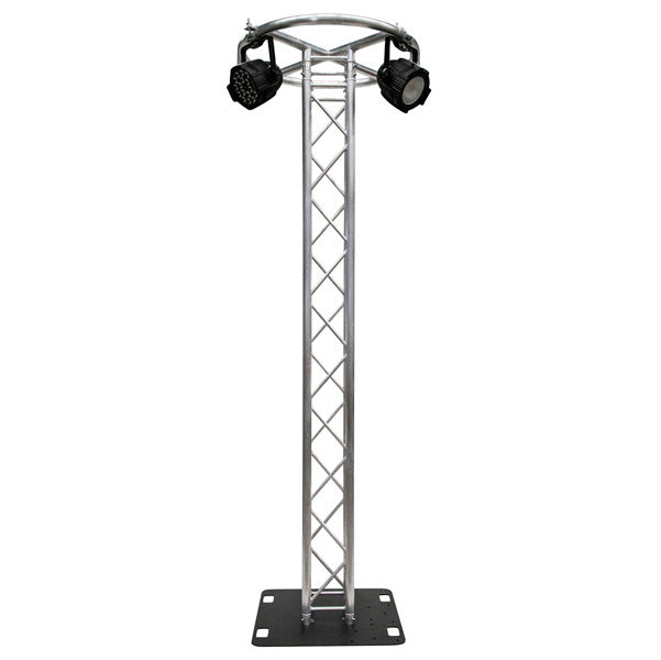 Titan AV 2.5 Metre 290mm Box Truss Light Stand, 1 Metre Ring