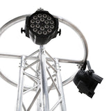 Titan AV 2.5 Metre 290mm Box Truss Light Stand, 1 Metre Ring