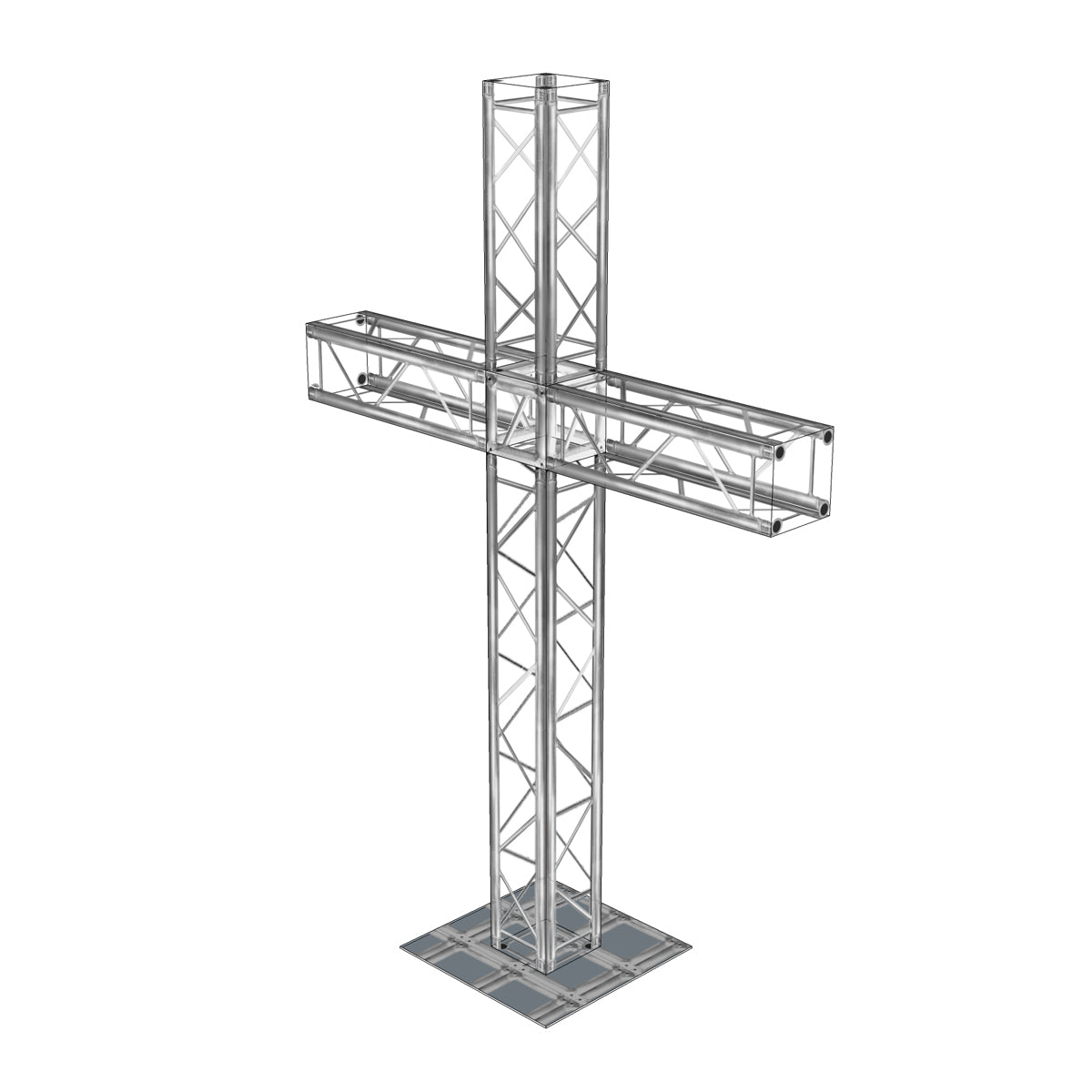 290 Box Truss Worship Cross 3 x 2m