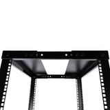 Titan AV 18RU 19" Open Rack with Sliding Base