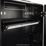 Titan AV 19" 2RU Vertical Wall Mount Server Cabinet