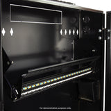 Titan AV 19" 2RU Vertical Wall Mount Server Cabinet