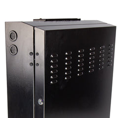 Ad Tek Products 2U 19 Low Profile Vertical Wall Mount Network Cabinet 1000  Style