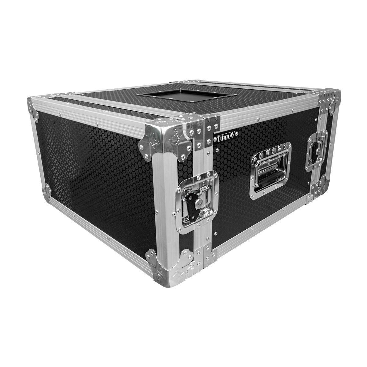 4RU Shock Mount Rack Case, 450mm Deep