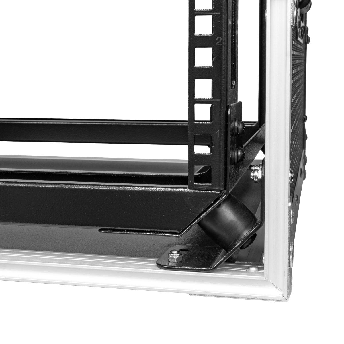 6RU Shock Mount Rack Case, 450mm Deep