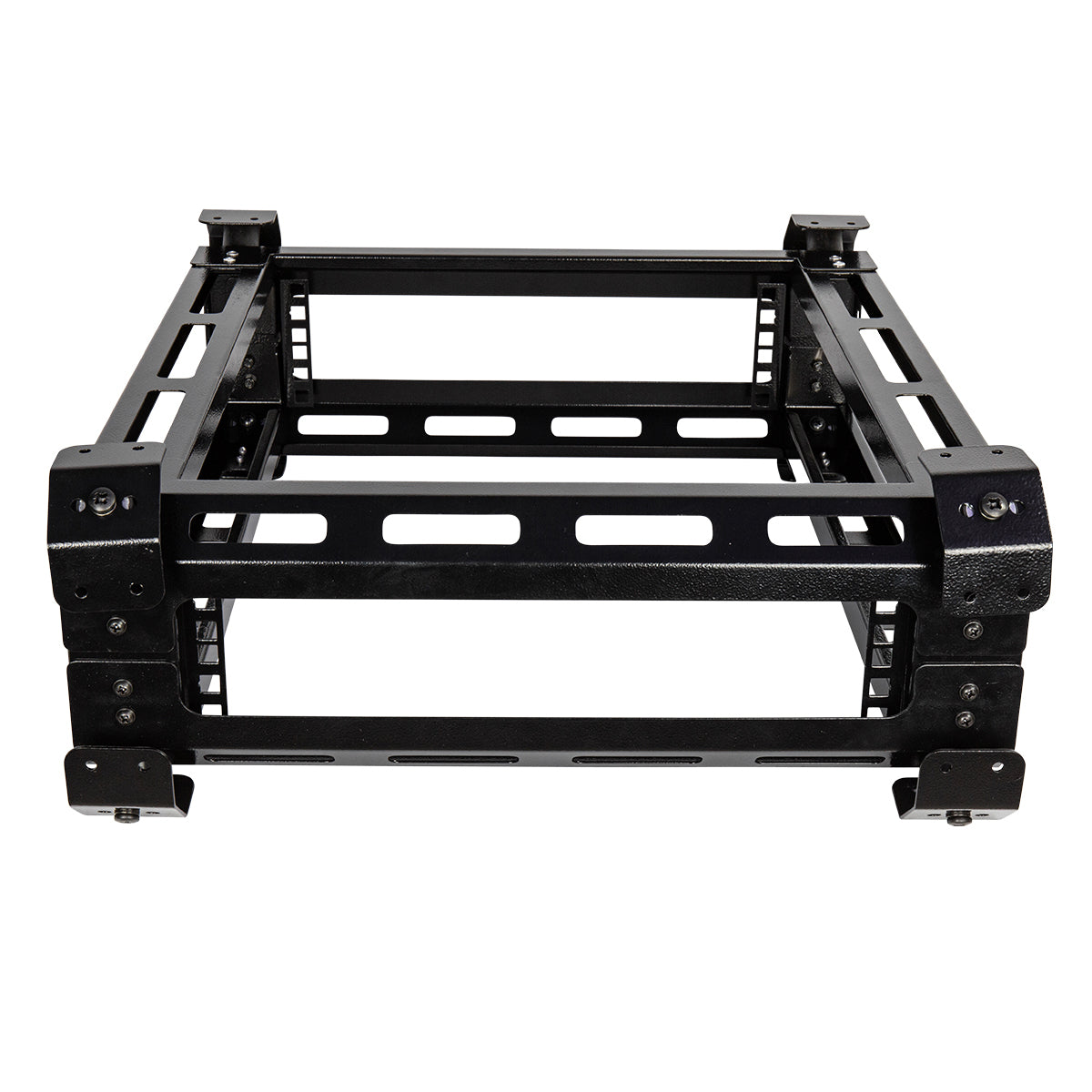 2RU Shock Mount Rack, 450mm Deep