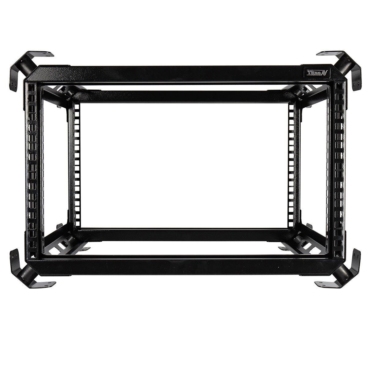 6RU Shock Mount Rack, 450mm Deep