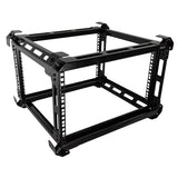 6RU Shock Mount Rack, 450mm Deep