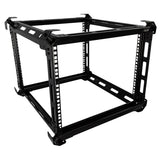 8RU Shock Mount Rack, 550mm Deep