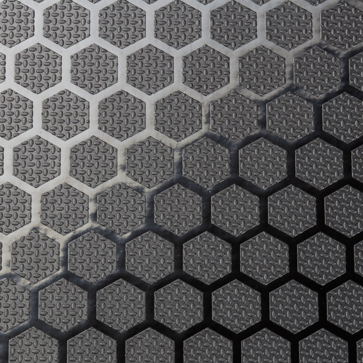 Hexa Pattern Black Laminated Plywood