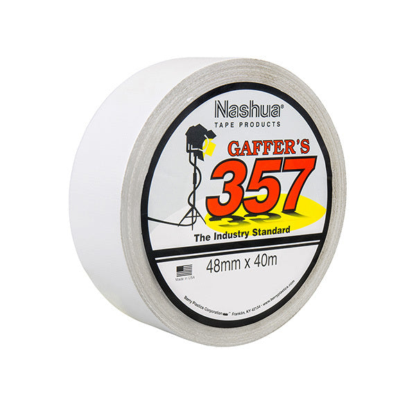 White Gaffer Tape, 48mm X 40m | Nashua 357