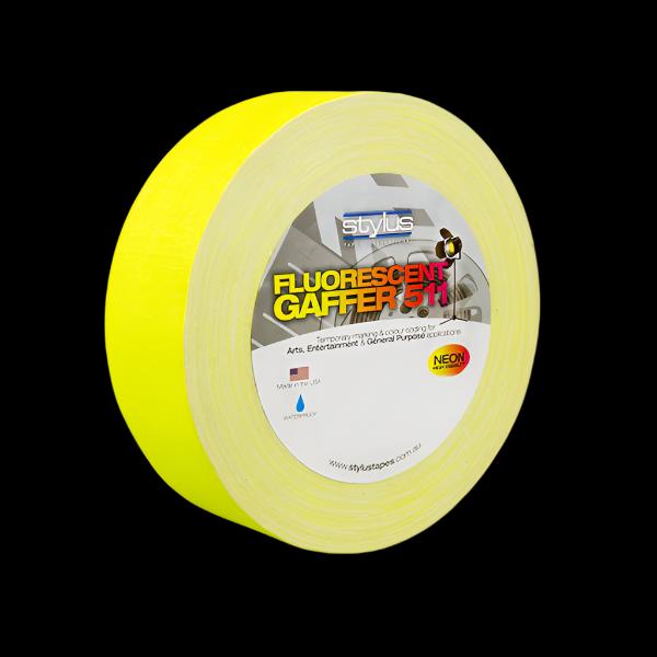 Yellow Gaffer Tape, 48mm X 45m | Stylus 511