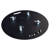 600D Steel Base Plate - 290 Truss, Black