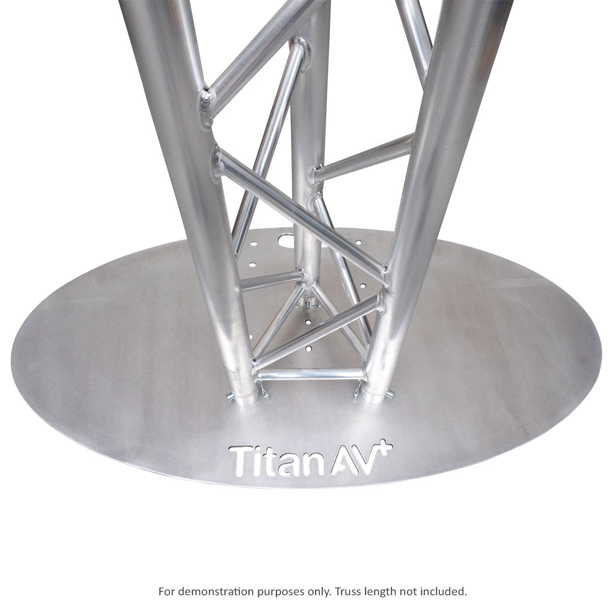 Titan AV 1200 x 600 Oval Aluminium Base Plate - 290 Truss