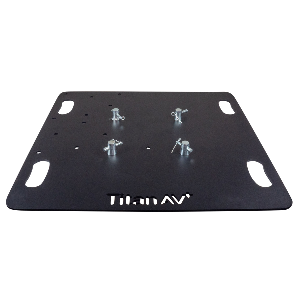 Titan AV 800 Steel Base Plate - 290 Lighting Truss in Black