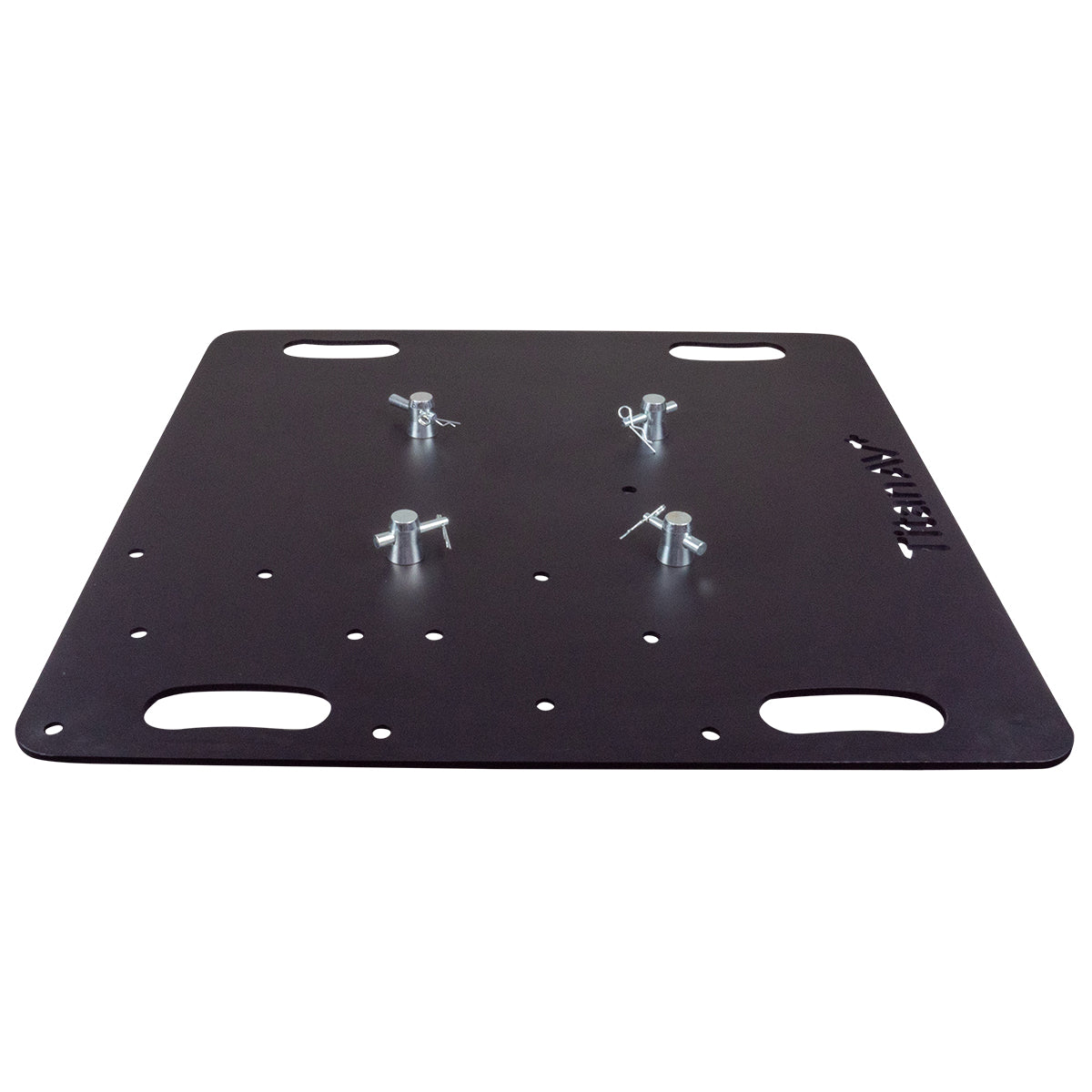 Titan AV 800 Steel Base Plate - 290 Lighting Truss in Black