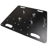 Titan AV 800 Steel Base Plate - 290 Lighting Truss in Black