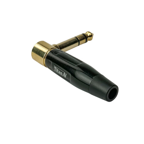 Titan AV 1/4" Right Angle, TRS Stereo Jack