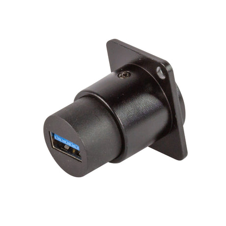 Titan AV USB 3 – USB 3 Type-A Pass-through Panel Mount Connector