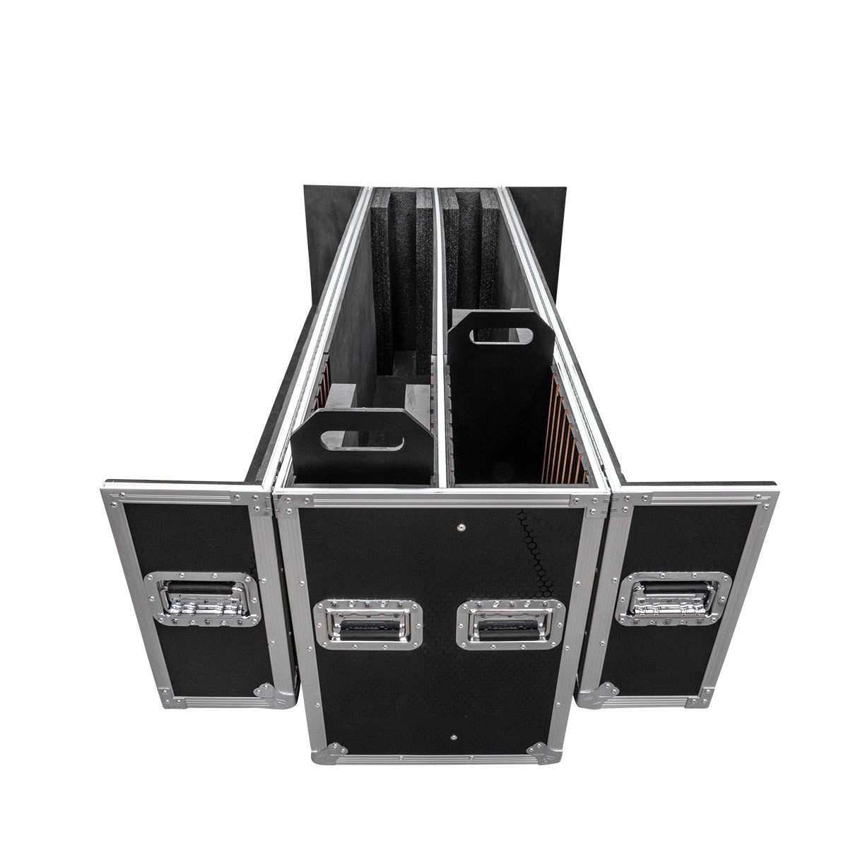 Dual 70-80 Inch TV Road Case