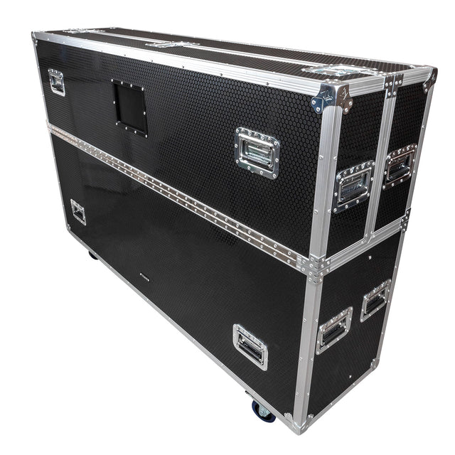 Dual 70-80 Inch TV Road Case